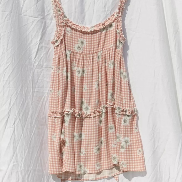 Dress Forum | x Urban Outfitters Plaid Floral Dress - Picture 5 of 7